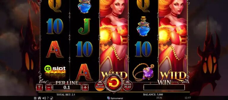 Gslot Queen of Fire