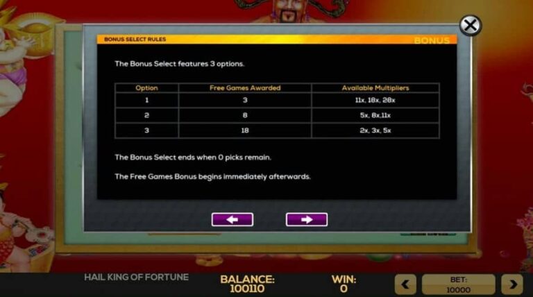 Hail King of Fortune