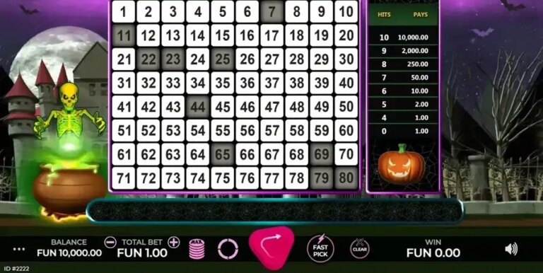 Halloween Lotto