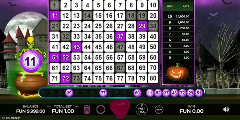 Halloween Lotto