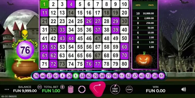 Halloween Lotto