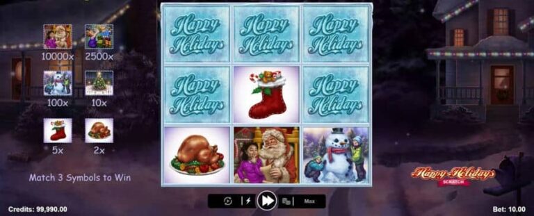 Happy Holidays Scratch