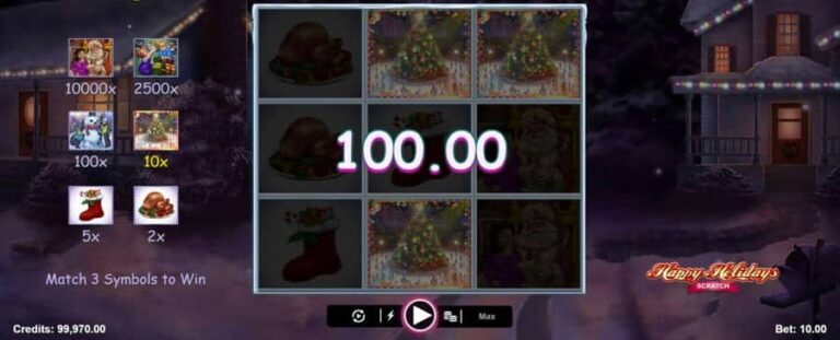 Happy Holidays Scratch
