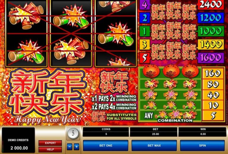 Happy New Year (Microgaming)