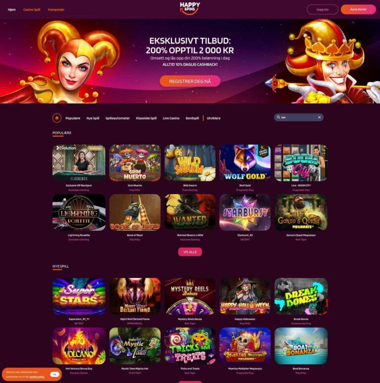 HappySpins Casino