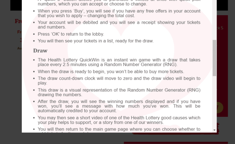 Health Lottery
