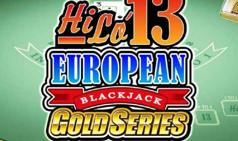 Hi Lo 13 European Blackjack Gold
