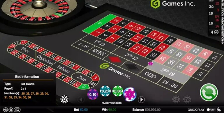 Hi-Roller Roulette (Games Inc)