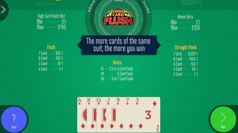 High Card Flush