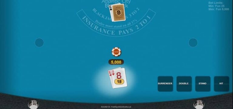 High Roller Atlantic City Blackjack