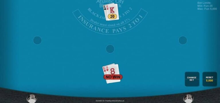 High Roller Atlantic City Blackjack