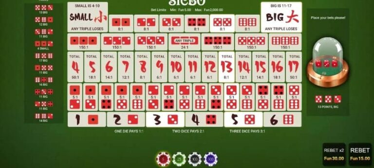 High Roller Sic Bo
