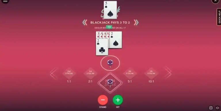 High Streak Blackjack