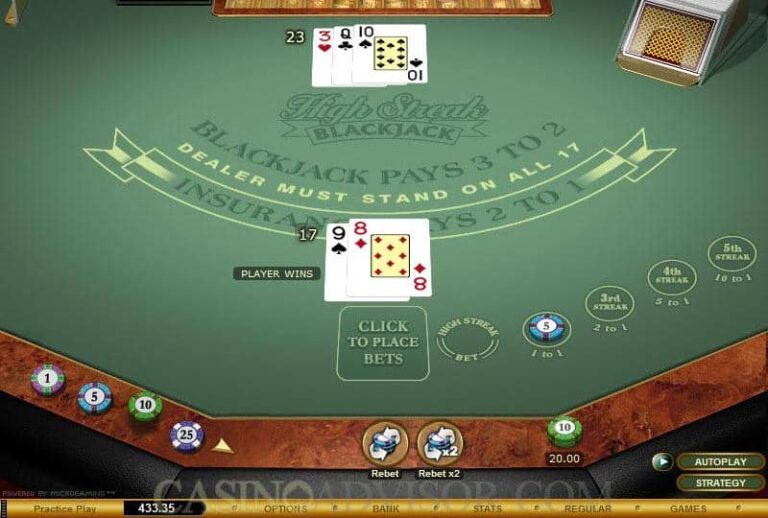 High Streak Blackjack Gold