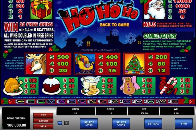 Ho Ho Ho (Microgaming)