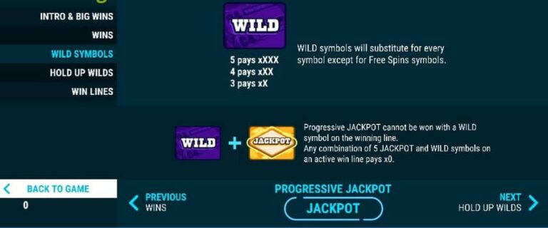 Hold Up Slots