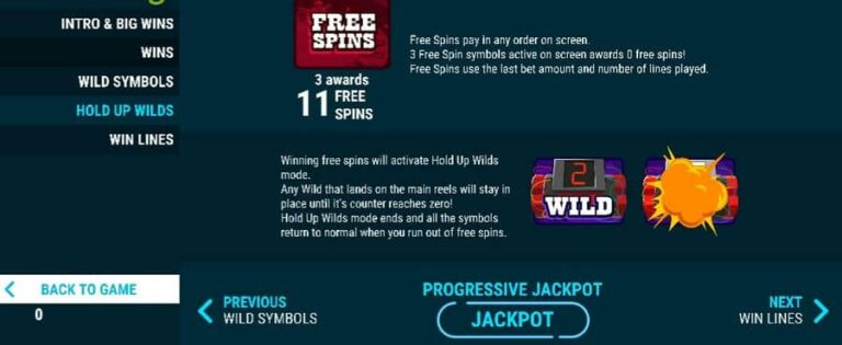 Hold Up Slots