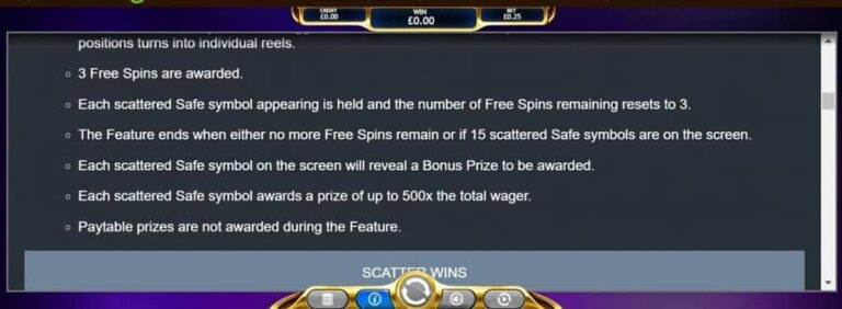 Hold the Safe Jackpot