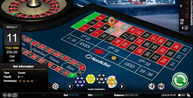 Home of Hockey European Roulette