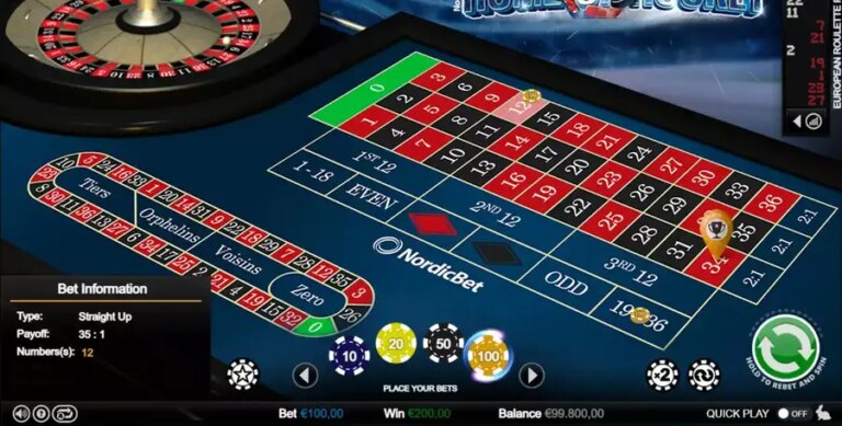 Home of Hockey European Roulette