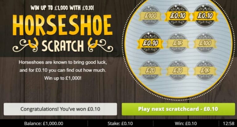 Horseshoe Scratch