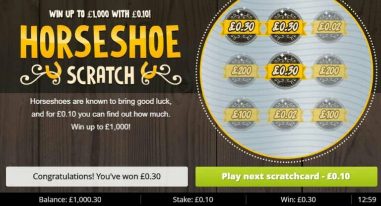 Horseshoe Scratch