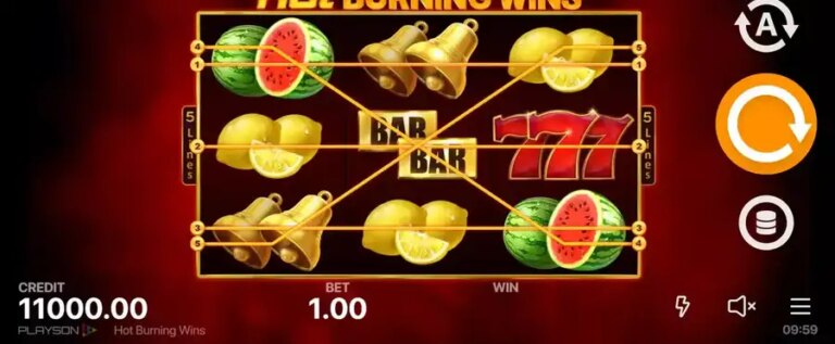 Hot Burning Wins