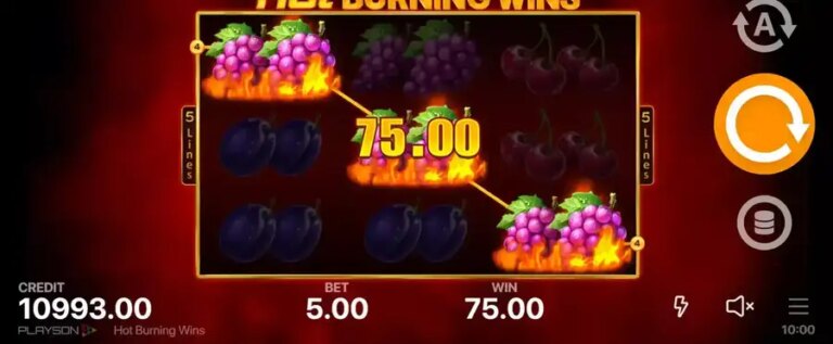 Hot Burning Wins