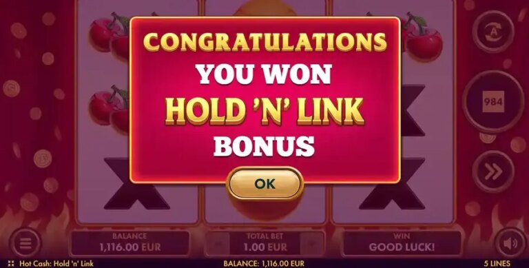 Hot Cash Hold ‘n’ Link