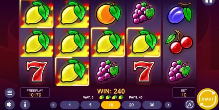 Hot Coins & Fruits 243