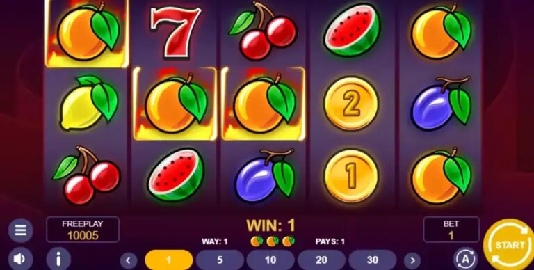 Hot Coins & Fruits 243