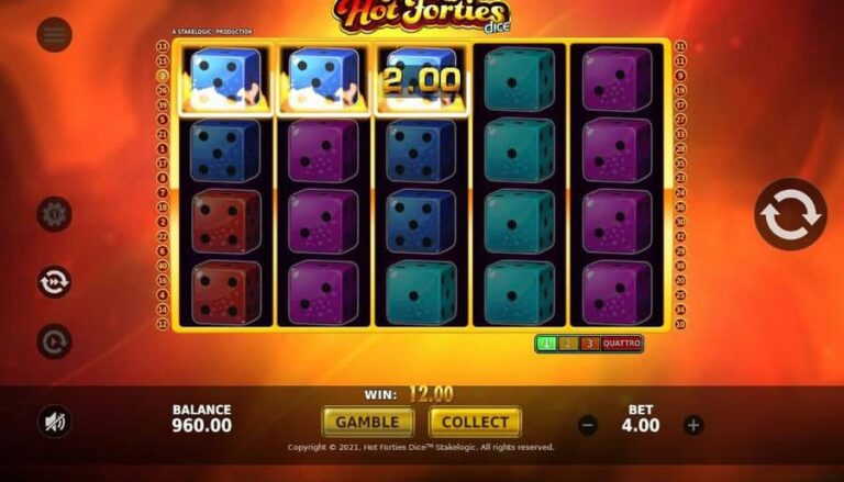 Hot Forties Dice
