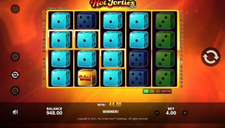 Hot Forties Dice