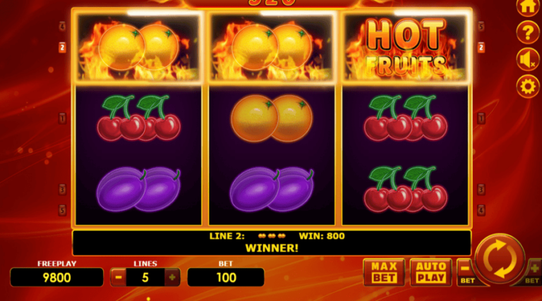 Hot Fruits Deluxe (Amatic Industries)
