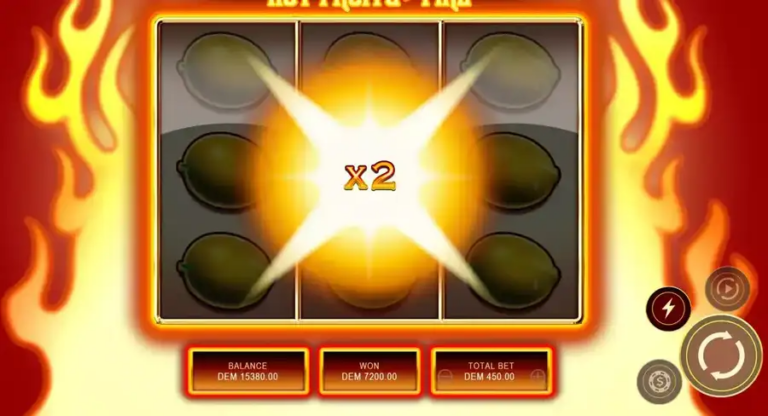 Hot Fruits on Fire
