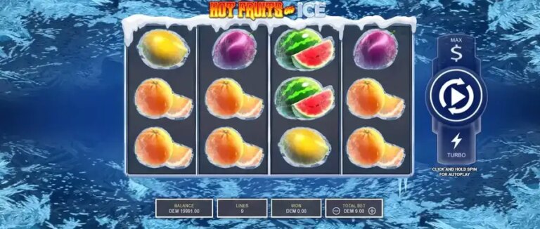 Hot Fruits on Ice