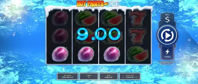 Hot Fruits on Ice