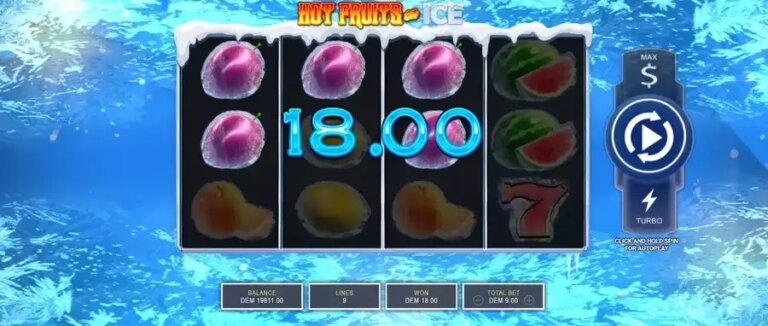 Hot Fruits on Ice
