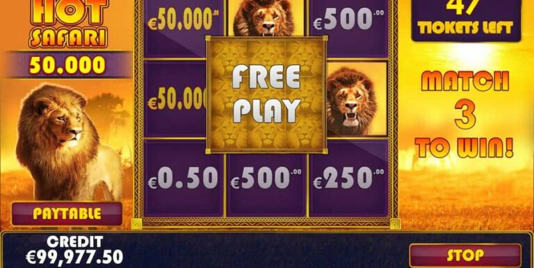 Hot Safari Scratchcard