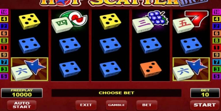 Hot Scatter Dice