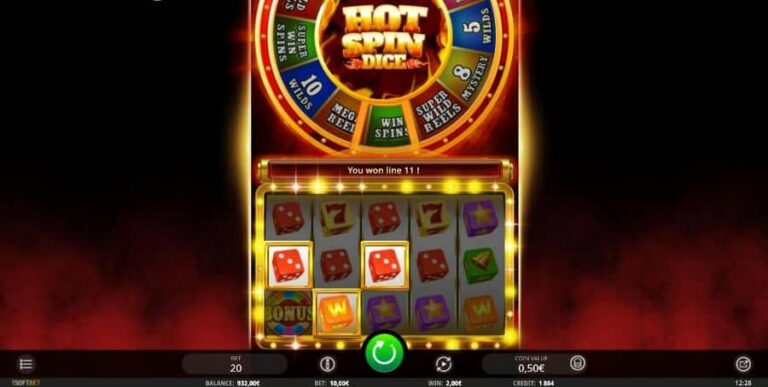 Hot Spin Dice