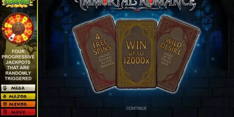 Immortal Romance Mega Moolah