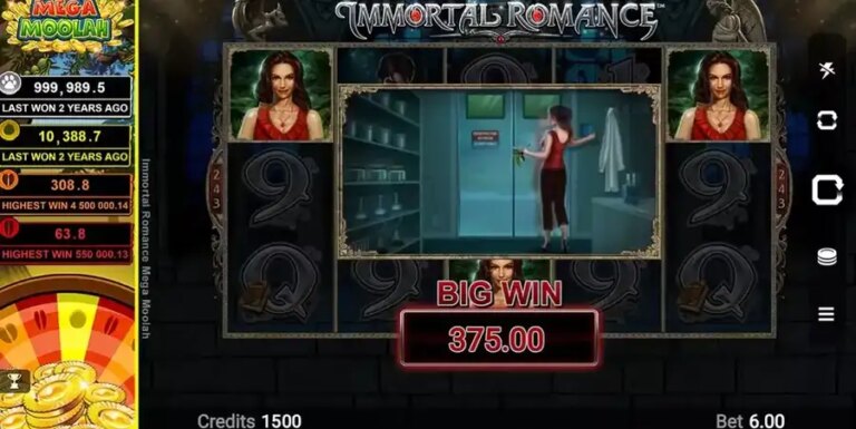 Immortal Romance Mega Moolah