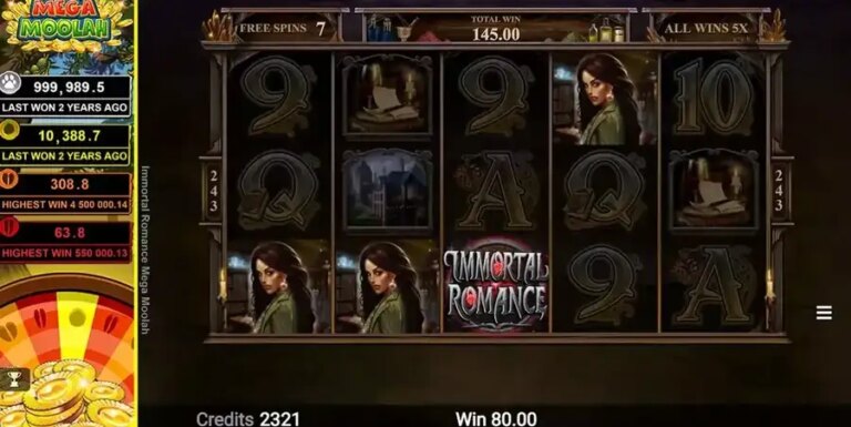 Immortal Romance Mega Moolah