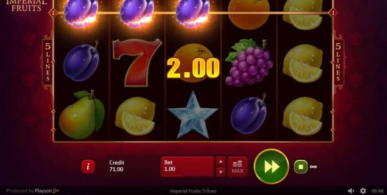 Imperial Fruits: 5 lines