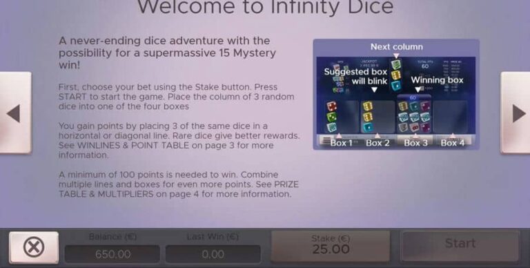 Infinity Dice