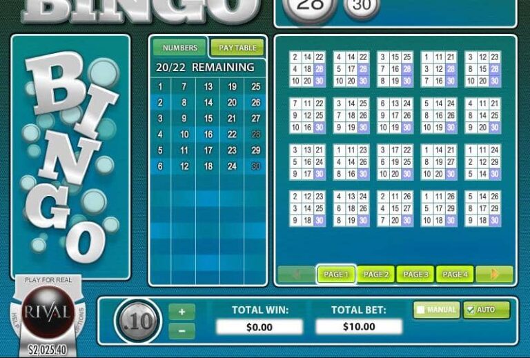 Instant Bingo (Rival Gaming)
