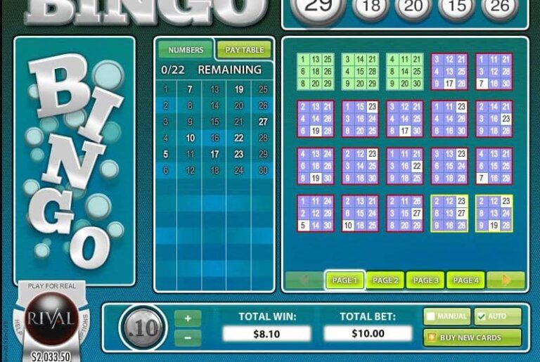 Instant Bingo (Rival Gaming)