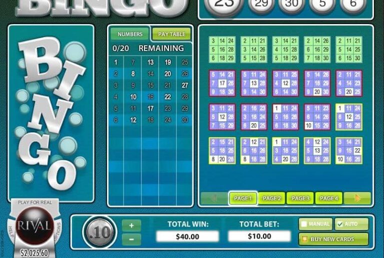 Instant Bingo (Rival Gaming)
