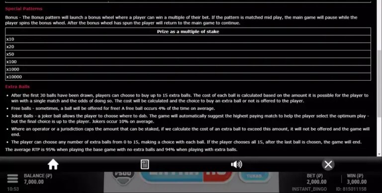 Instant Bingo (G.Games)